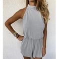 thumbnail image 3 of Mono de verano con cuello halter, mono de verano para mujer, mono de verano para mujer, mono de verano para mujer, experiencia incomparable, 3 of 7