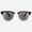 Matte Black, variant on Sunglasses with Readers for Men and Women - Reader Sunglasses - Semi Rimless Browline Reading Sun Glasses with Built In Full Readers - Tivoli by VITENZI in Tortoise 1.75