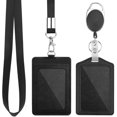 thumbnail image 1 of Lot de 2 Porte-Badges - Ensemble Pratique de Porte-Badges d'Identité, 1 of 5