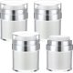 thumbnail image 1 of Tarro con bomba Airless Nuenen, 50 ml (paquete de 4), recargable, blanco, 1 of 7
