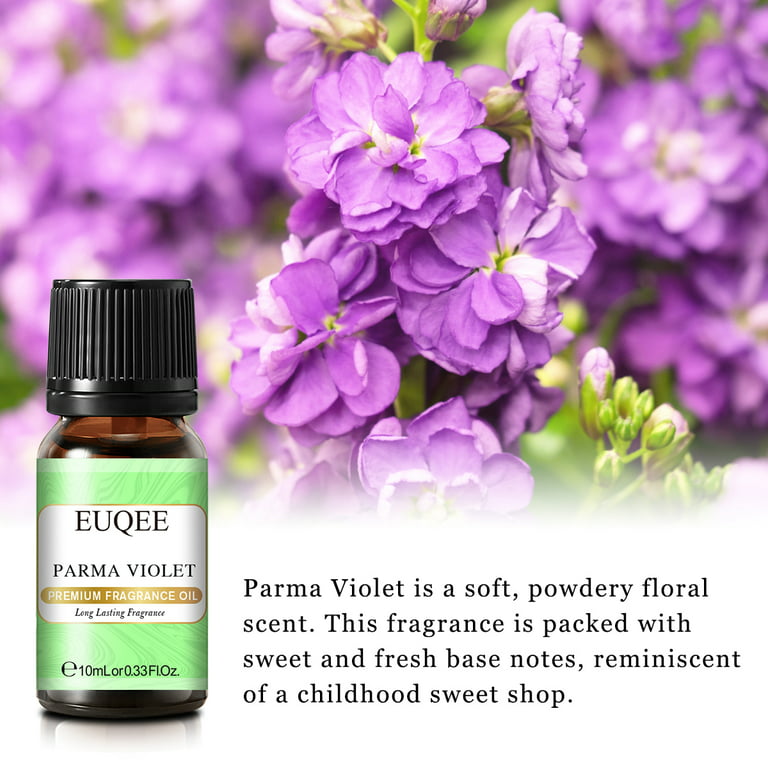 Premium Grade Floral Fragrance Oil Set - Rose, Violet, Jasmine