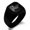 Black, variant on Stainless Steel Berserk Rhino Engraved Square Flat Top Biker Style Polished Ring