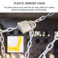 thumbnail image 4 of EeaseCA 10M Plastic Safety Chain Road Barrier Chain Caution Security Chain Safety Chain, 4 of 8