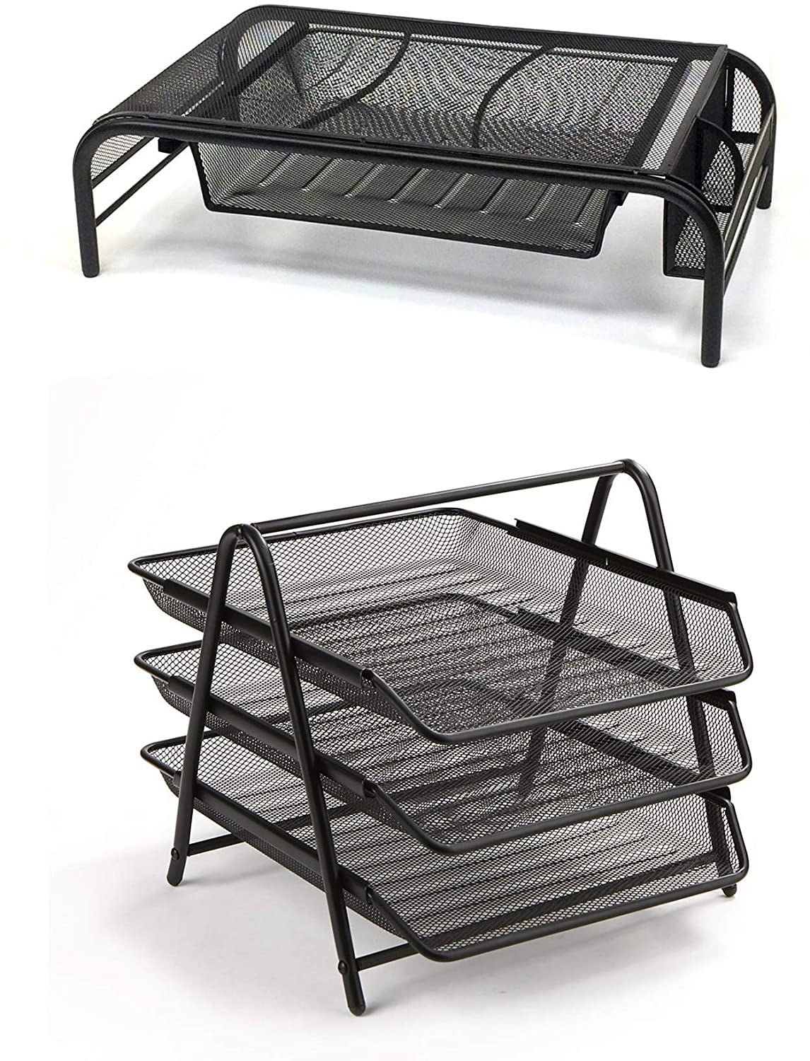 Office Supplies Letter Trays & Stacking Supports Desk Accessories