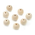 thumbnail image 6 of Zhaomeidaxi 100Pcs 6/8/10/12/14mm Wooden Loose Beads for Crafts, Tassel Garland, Jewelry Making, Macrame, Bracelets Beads, 6 of 8