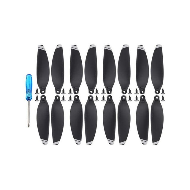 Cateissary 4 pares de Mini 2 hélices a prueba de agua, piezas de repuesto para drones, ventiladores de hélice ligeros, accesorios de repuesto, Accesorios para drones aéreos