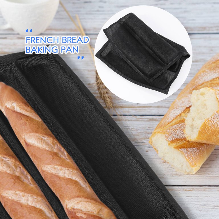 Black Silicone Bread Loaf Mould Pan, Inside Outside Finish: Glossy