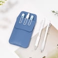 thumbnail image 7 of Qholemyo Large Capacity Leather Pencil Case Pouches Leak Proof Pouch Bags Durable Organizer For NursesMakeup Bag For Purse, 7 of 7