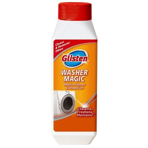 Glisten Washer Magic Washing Machine Cleaner and Deodorizer, 12 Fl. Oz. Bottle, 12fl