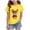 F4-Yellow, variant on sdbrld Kids Xmas Shirts for Girls Christmas Short Sleeve Funny T-Shirt Tops for Holiday Party Clothes Pink Sizes 13-14 Years