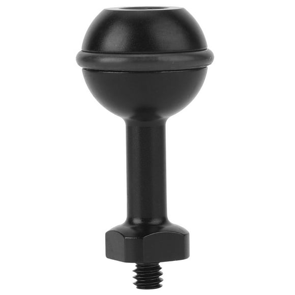 Ball Head Base Mount Diving Ball Joint Bracket Diving Ball Clamp Mount Aluminum Alloy Diving Bracket Action Camera Ball Head Base Fill Light Holder Mount 1/4'' Screw