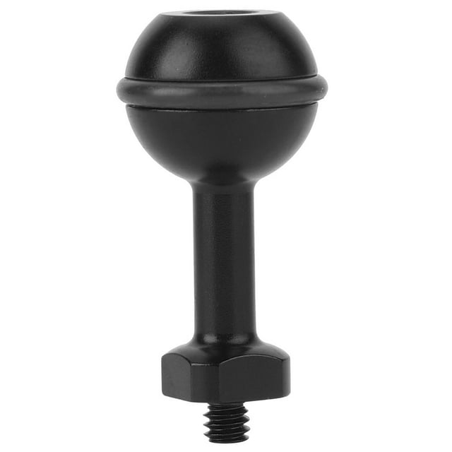 Diving Ball Clip Mount Diving Ball Clamp Mount Diving Light Ball Clamp Holder Aluminum Alloy Diving Bracket Action Camera Ball Head Base Fill Light Holder Mount 1/4'' Screw