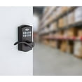 thumbnail image 3 of Smartcode Electronic Commercial Deadbolt - Matte Black, Keyless Entry + Keypad with Lever, 3 of 6