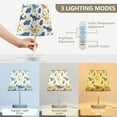 thumbnail image 4 of LED Desk Lamp Cartoon Dinosaur and Leaf Table Nightstand Lamps with 3 Color Temperatures for Home Bedroom Living Room Decor 6x11, 4 of 8