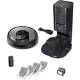 thumbnail image 2 of iRobot Roomba i8+ 8550 Self-Emptying Robot Vacuum, Automatic Dirt Disposal, Empties Itself for up to 60 Days, Wi-Fi, Smart Mapping, Compatible with Alexa, Medium Silver, 2 of 6