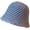 Blue, variant on Bucket Hat for Women Breathable Thin Woolen Knitted Basin Hat Foldable Literary Artistic Leisure All-Match Sun Hat