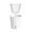 White - 8.4cm, variant on Self Watering Planter Pots 3.5 Inch Plastic Indoor Planters with Water Level Indicator Lazy Self-Watering Pots for Succulents Herbs Small Houseplants