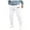 White, variant on JHLZHS White Mens Pants Mens Autumn and Winter High Street Fashion Leisure Loose Sports Outdoor Running Sweater Pants Trousers Pants Training Pants Khaki Pants Mens Stretch Joggers