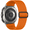 Orange, variant on Elastic Band Compatible with Samsung Galaxy Watch Ultra Band 47mm, No Gap Stretchy Nylon Breathable Replacement Strap for Samsung Galaxy Watch 7 Ultra Band 2024 Men Women