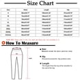 thumbnail image 2 of Frostluinai Summer Savings Deals 2024! Women Plus Size Casual Linen Pants Elastic Waist Solid Color Straight-Leg Trouser, 2 of 4