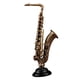 thumbnail image 1 of Figura de instrumento musical, decoración de violín, accesorios de instrumentos musicales, figura Saxófono, 1 of 4