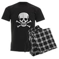 thumbnail image 6 of CafePress - Skull And Crossbones Pajamas - Men's Dark Loose Fit Cotton Pajama Set, 6 of 7