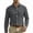 Grey, variant on Zylarhe Mens Summer Shirts, Long Sleeve Business Shirt Lightweight Breathable Formal Wear Comfortable Dress Grey L