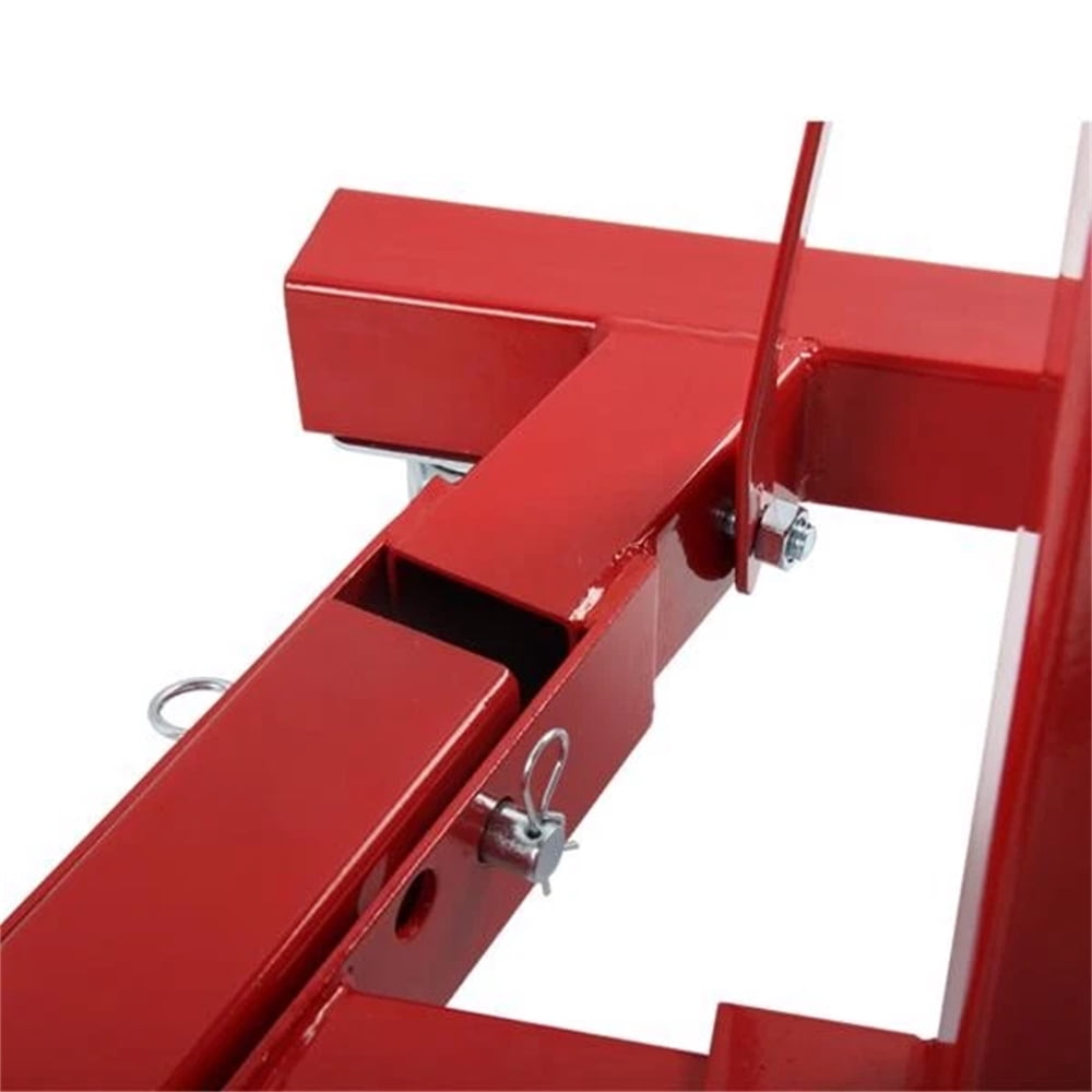 Panlongic Red Engine Stand, 2000 LBS Capacity Steel Construction 360° Swivel Universal Fit for Engine Repair & Maintenance