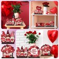 thumbnail image 5 of Wooden Valentines Day Sign Valentine's Day Figure, Valentines Day Tiered Tray Set of 6, Ornament for Valentines Day, Valentines Mantel Decor Valentine Gifts, 5 of 6