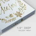 thumbnail image 4 of Golden Christmas I- Gallery Wrapped Canvas, 4 of 9