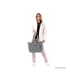 thumbnail image 4 of Totto Bolsa De Dama - Mujer Con Porta Laptop 15 Shopper - A Color Gris Oscuro Diseño De La Tela Lisa gris G, 4 of 6