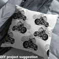thumbnail image 2 of jejeloiu Motor Biker Fabric by the Yard 10 Yards,Extreme Speed Motorcycle Room Decor Fabric by the Yard,Gray White Sewing Fabric For Children,Luxury Bedroom Decor, 2 of 6