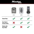 thumbnail image 3 of Caja de Bloqueo Retráctil para Llaves Master Lock 5490D, 3 of 10