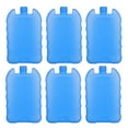 thumbnail image 3 of KAKOWELY 6Pcs Ice Packs For Coolers Freezer Packs Ice Block Cooler Ice Packs Reusable Ice Packs,5.43"X3.39"X0.91", 3 of 5