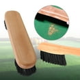 thumbnail image 2 of Wooden Billiard Tables Brush Horsehair Billiards Pool Tables Rail Brush Clean Tool, 2 of 15