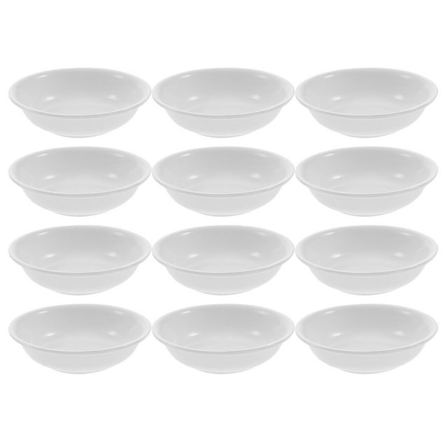 12 cuencos pequeños para mojar, cuencos decorativos para patatas fritas y mojar.