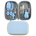 thumbnail image 2 of Kit de aseo para bebés, juego de cuidado de seguridad portátil para bebés con cepillo para el cabello, peine, cortaúñas, aspirador nasal, etc. LingWen 9024715146229, 2 of 5