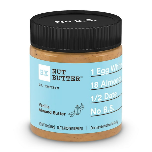 RXBAR Vanilla Almond Butter Whole Food Nut Butter, GlutenFree, 10 Oz