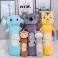 thumbnail image 4 of Almohada de animales de peluche de 55-110cm, elefante, burro, Tigre, Koalas, ciervo, muñecos de peluche, cojín grande, regalo de cumpleaños para niños, nuevo, 4 of 5