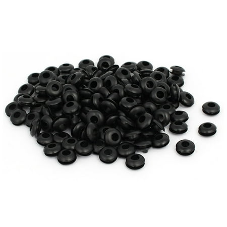 

Double Sides Rubber Ring Sealing Grommet Wire Gasket Black 5mm Inner Dia 200pcs