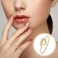 thumbnail image 1 of mtvxesu Rings Knot Heart-Shaped Fashion Cool Opening Adjustabl Uniform Wonderful Gift Sale, 1 of 1