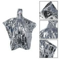 thumbnail image 3 of HLONK Multi-functional Foil Poncho Raincoat Waterproof Outdoor Survive Rescue Blanket, 3 of 9