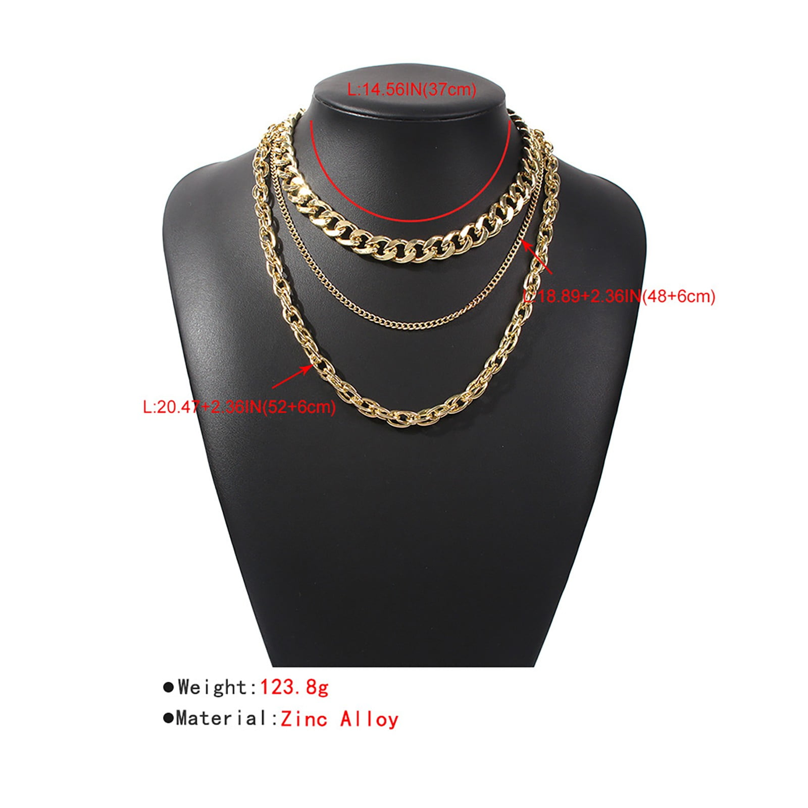 LALAFINA 300pcs Trendy Necklaces Fashion Jewelry Trendy Jewelry Fashion  Necklace DIY Supply Necklace Extensions Tail Chain for DIY Necklaces  Necklace