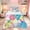 Black Blue 02, variant on Feelyou Rainbow Donut 67 Twin Comforter Sets for Girls, Sprinkle Dessert Donut Bedding Set, Colorful Star Reversible, 2pcs, 1 Comforter and 1 Pillowcase