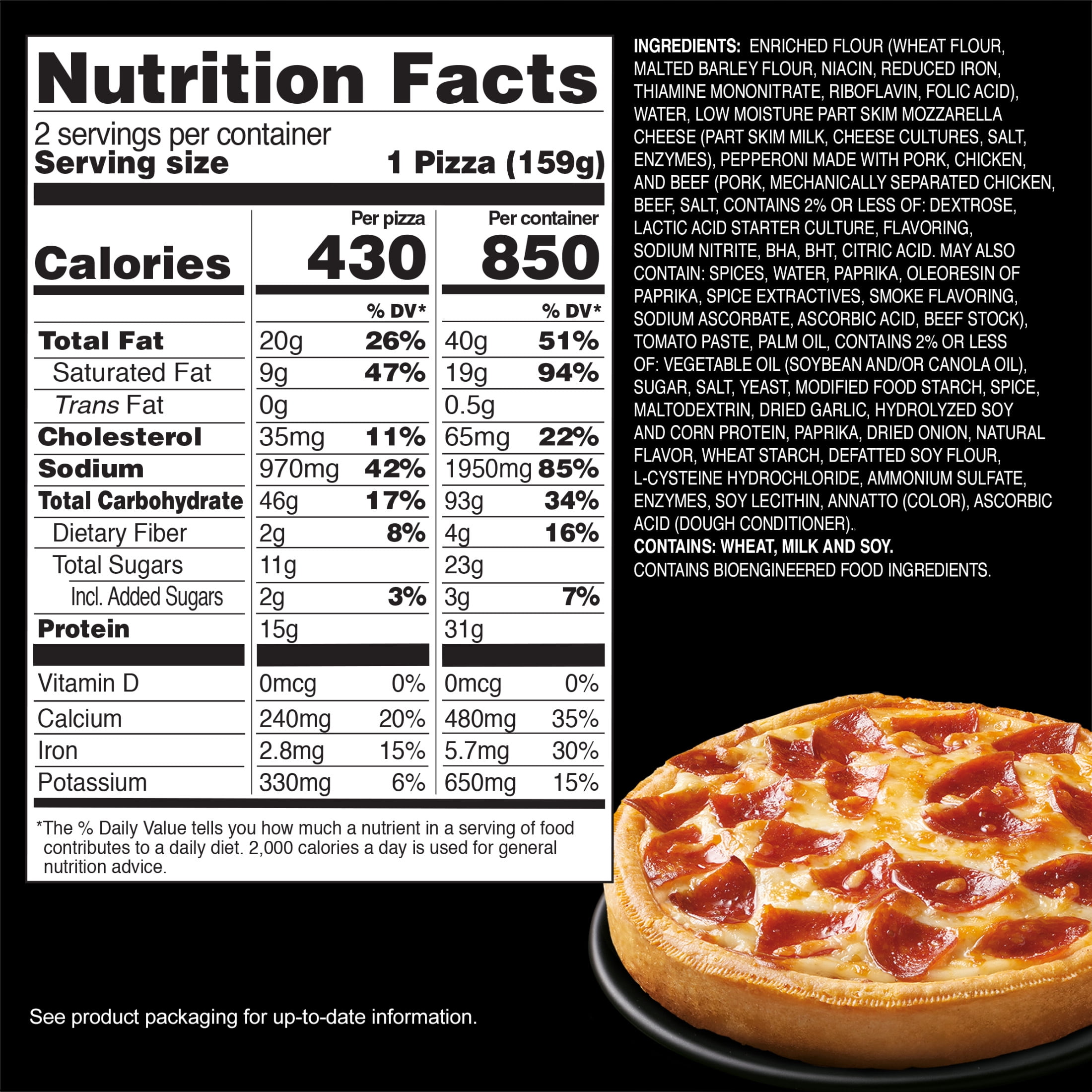 Red baron deep dish pizza discount