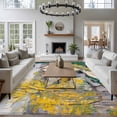 thumbnail image 5 of Country Road Area Rug 8x10 Washable Rug Non Slip Abstract Art Oil Painting Pastoral Villas Large Area Rug Soft Stainresistant Indoor Floor Carpet for Living Room Bedroom Office Dining Room Nursery, 5 of 9