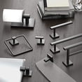 thumbnail image 5 of Gatco 4055MX Elevate Bathroom Robe Hook, Matte Black, 5 of 5