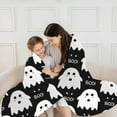 thumbnail image 4 of Blanket,Halloween Flannel Printed Blanket Perfect For Naps Summer Conditioned Cover & All Season Use, 4 of 8