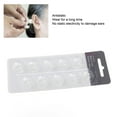 thumbnail image 4 of 10pcs  Domes,Double Vent Bass Dome Accessory Single Layer Double Vent Silicone Replacement Domes for MiniFit Transparent  Ear Tips Replacement Resound, 4 of 7