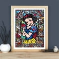 thumbnail image 3 of Disney-pintura de princesa de dibujos animados para niñas, pintura de diamantes de polvo, Frozen, punto de cruz, Blancanieves, princesa Elsa, arte de mosaico hecho a mano, bricolaje, 3 of 4